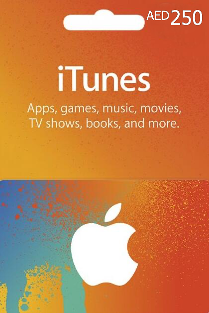 iTunes Gift Card AED250 - AE Store