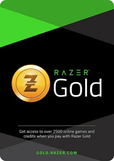 Razer Gold Gift Card $25 - US Account