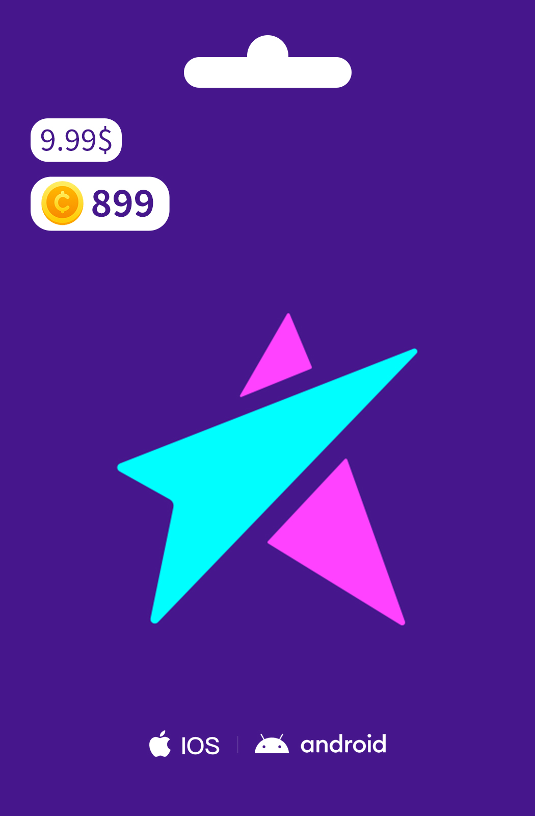 LiveMe - 899 Coin