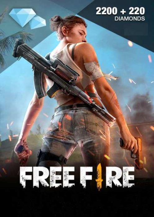 🥇Cartão Presente Garena Free Fire 2200 Diamantes (Free Fire