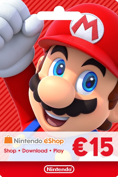 Nintendo eShop Gift Card €15 - EU Account