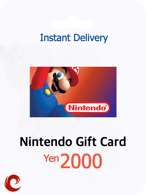 Nintendo eShop Gift Card 2000 Yen - JP Account