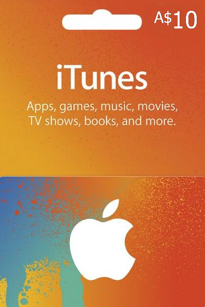 iTunes Gift Card AUD10 - AU Store