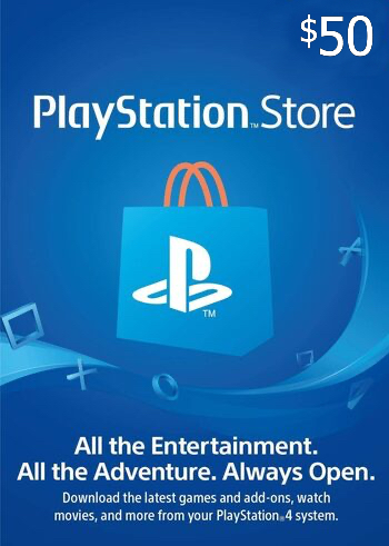 PlayStation Card $50 - QA Account