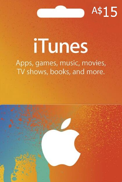 iTunes Gift Card AUD15 - AU Store