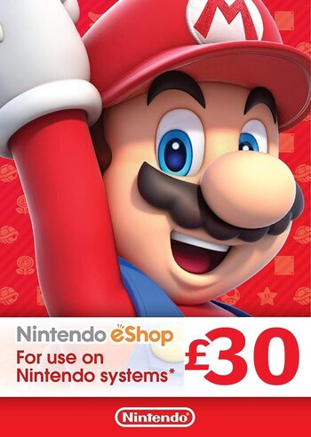Nintendo eShop Gift Card £30 - UK Account