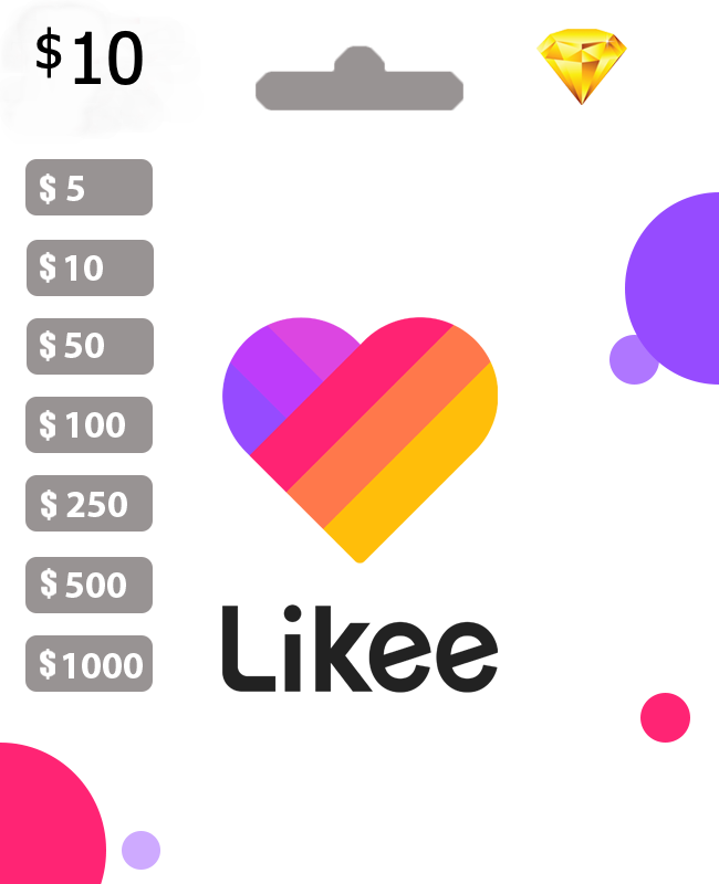 Likee 10 USD